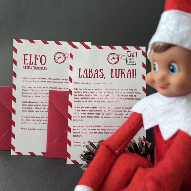 Vardinis Elfo pasisveikinimo ir atsisveikinimo laiškas (rinkinys)