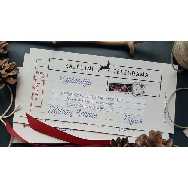 Kalėdų Senelio telegrama