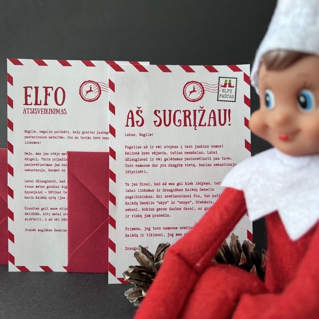 Vardinis Elfo sugrįžimo ir atsisveikinimo laiškas (rinkinys)
