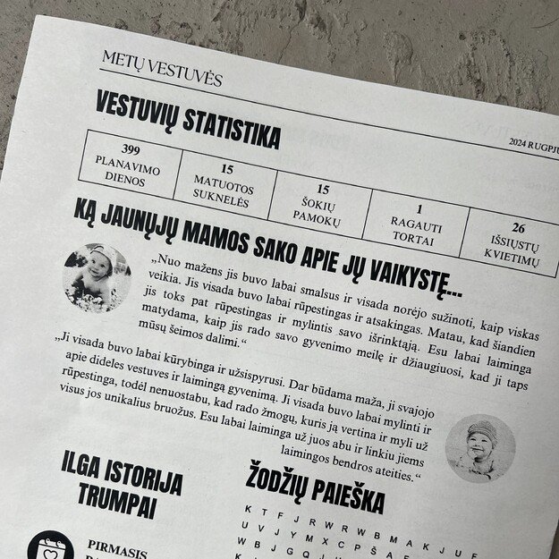 VESTUVIŲ LAIKRAŠTIS